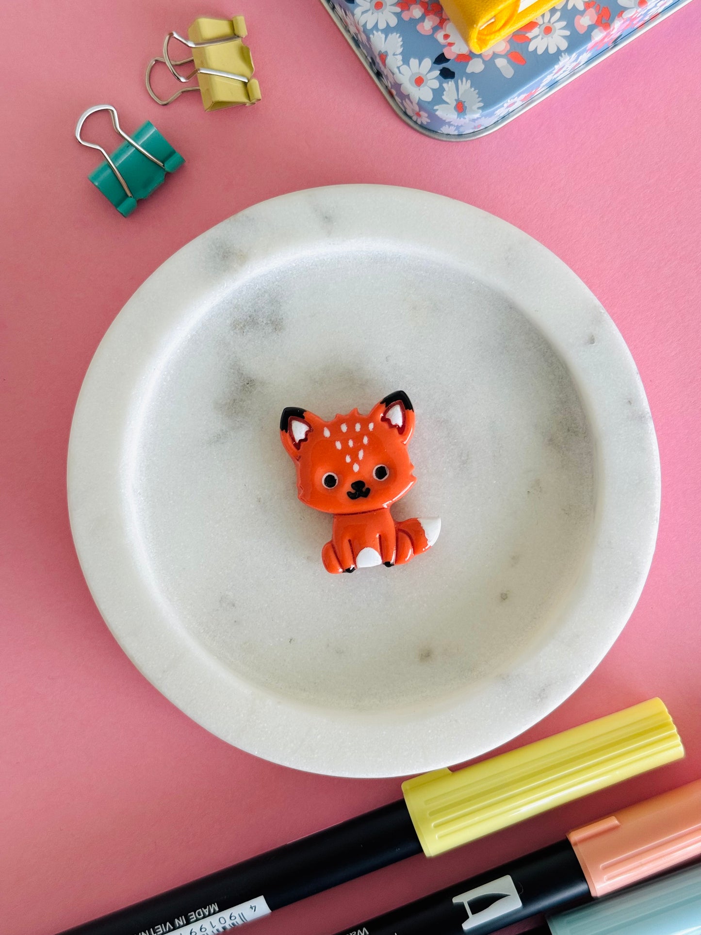 Handmade polymer clay animal magnets for fridge and office NZ