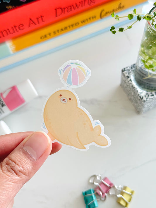 Cute stationery sticker for laptops, journals, and scrapbooks